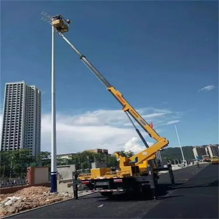 筠连维修路灯的曲臂升降车出租